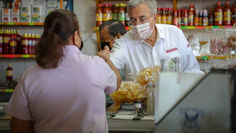 Rubén Rocha Moya, candidato a la Gubernatura de Sinaloa.