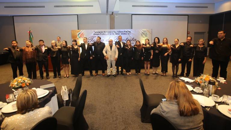 El nuevo consejo directivo de la Asociación Mexicana de Contadores Públicos Colegio Profesional en Mazatlán A.C. rindió protesta para el periodo 2026-2027.