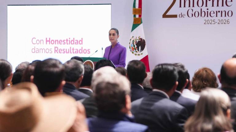 La Presidenta Claudia Sheinbaum Pardo llamó a los servidores públicos a evitar lujos.