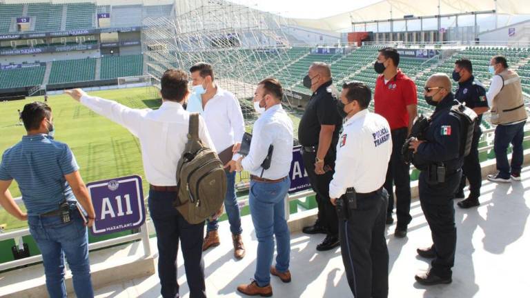 Diversas autoridades definen operativo de seguridad para el concierto de Christian Nodal, el miércoles, en Mazatlán.