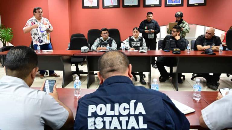 Autoridades coordinan operativo de seguridad previo al inicio de la Feria Ganadera 2025.