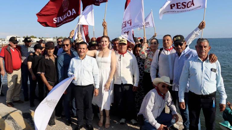 El banderazo de arranque fue encabezado por la titular de la Secretaría de Pesca y Acuacultura del Estado, Flor Emilia Guerra Mena, y se realizó en Altata, en Navolato.