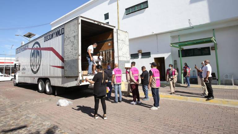 Las boletas arribas a las instalaciones de las Juntas Distritales 1 y 6.