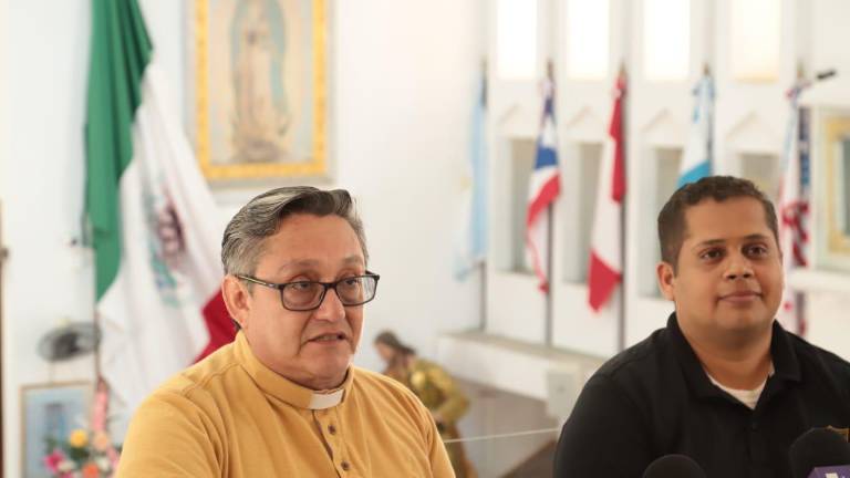 El párroco José Luis González Cázares compartió los detalles con respecto a esta celebración invitando a la sociedad mazatleca a formar parte de estas tradicionales fiestas.