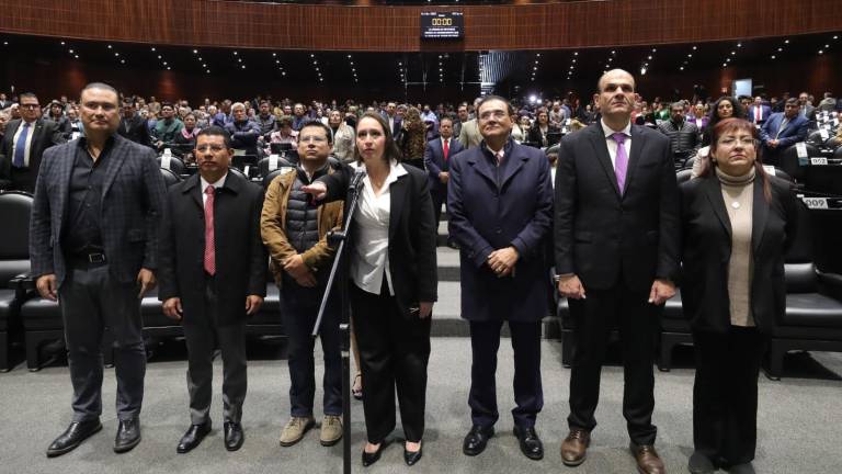 Grisel Galeano rindió protesta ante el Pleno de la Cámara de Diputados.