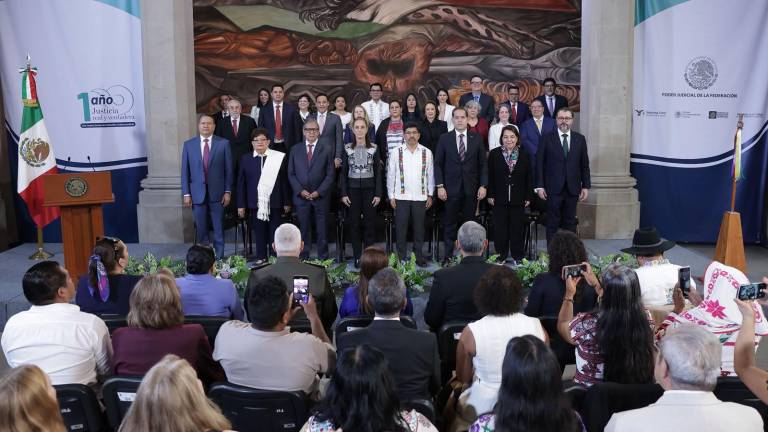 Primer informe de labores del Presidente de la Suprema Corte de Justicia de la Nación, Ministro Hugo Aguilar Ortiz.