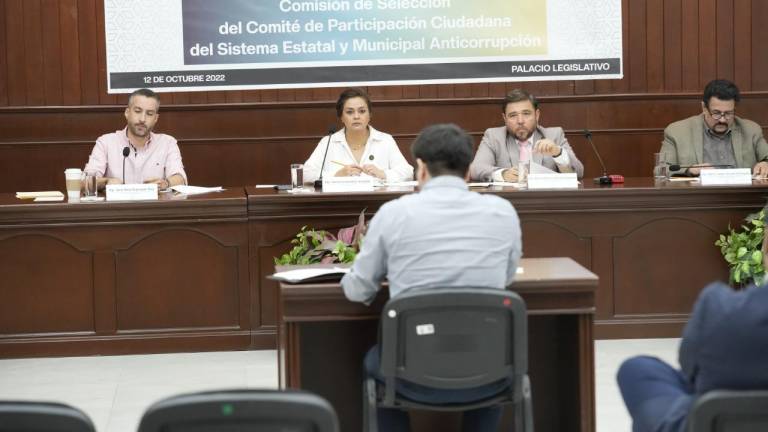 Comparecen aspirantes para integrar la Comisión de Selección del CPC del Sistema Estatal y Municipal Anticorrupción