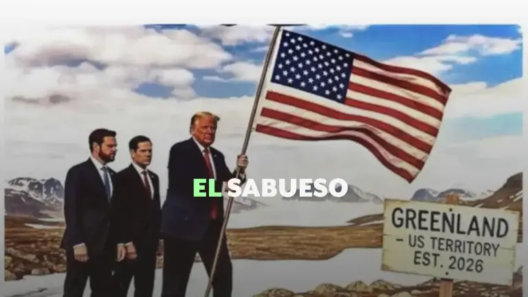 Una publicación de Donald Trump en Truth Social.