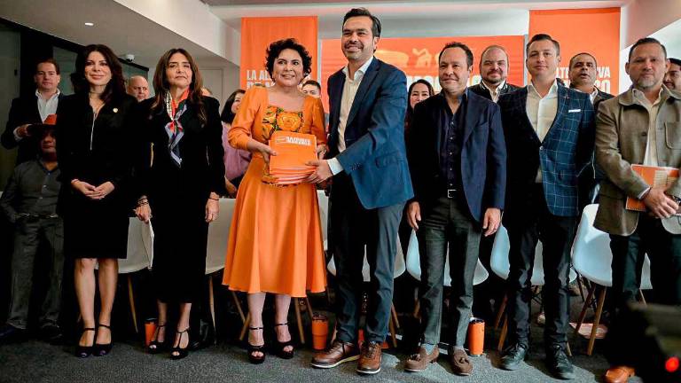 Movimiento Ciudadano presentó este jueves su propia iniciativa de reforma electoral bajo el nombre “Más Democracia, Menos Gasto”.