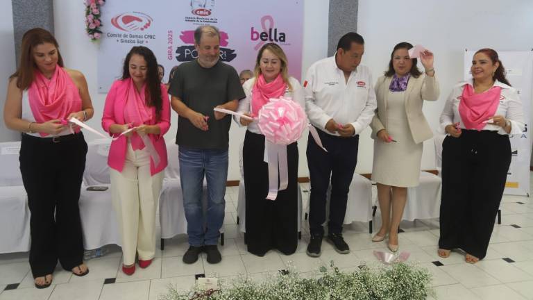 Ponen en marcha en Mazatlán la cruzada Pink Power 2025 contra el cáncer de mama.