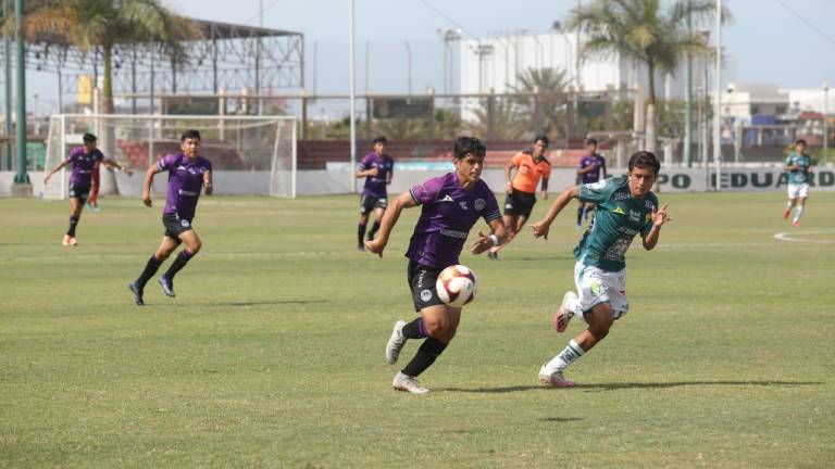 Mazatlán FC logró par de unidades ante León en la Sub 17