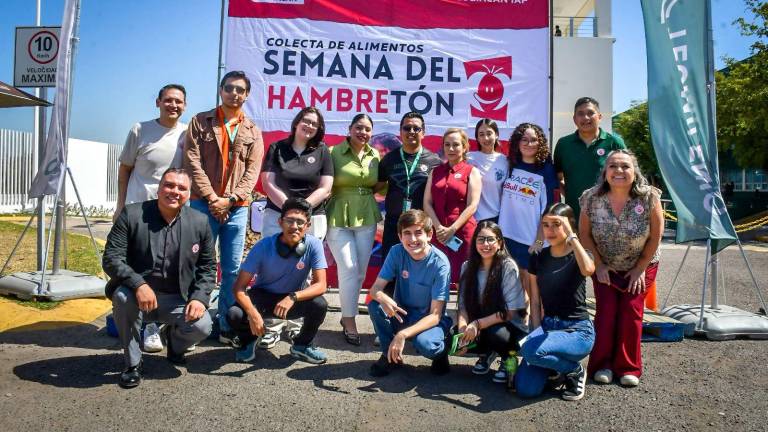 El Tecmilenio Culiacán abrió sus puertas para la colecta hambretón 2026 del Banco de Alimentos.