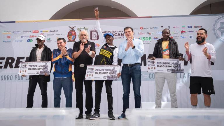 Robert Gaitho fue el ganador del Maratón Internacional de Culiacán