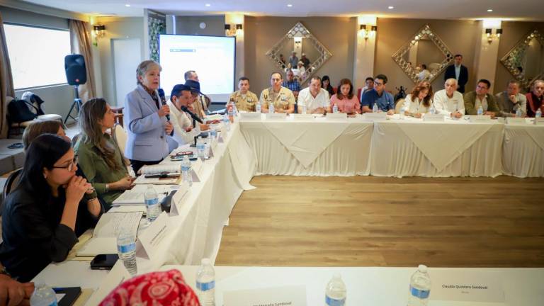 La Secretaria de Medio Ambiente, Alicia Bárcena, encabeza la comitiva del Gobierno federal para revisar los proyectos de inversión en la Bahía de Ohuira y Topolobampo.
