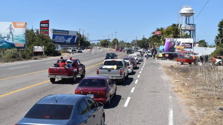 La mayor parte de la densidad vial se concentra en el cruce de la carretera Culiacán-Navolato con la avenida Jorge Almada.
