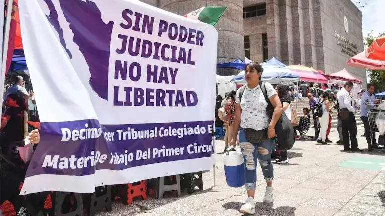 Paro de labores en el Poder Judicial en 16 estados y CDMX.