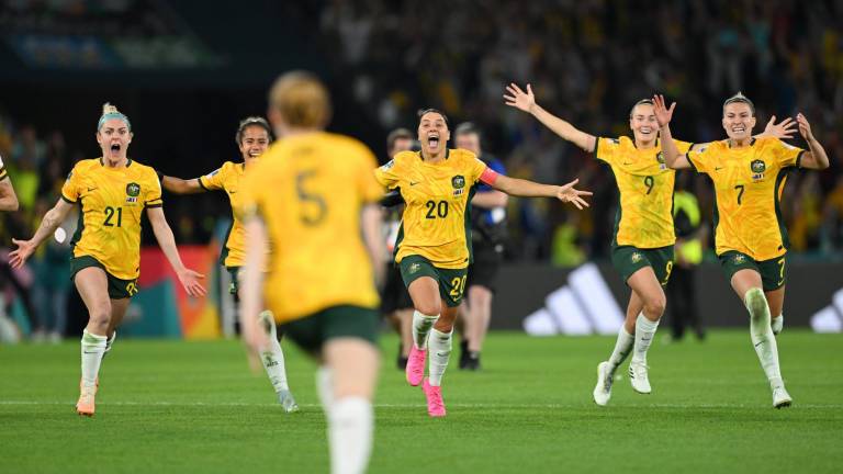 Australia llega a las semifinales de la Copa Mundial Femenina por primera vez.