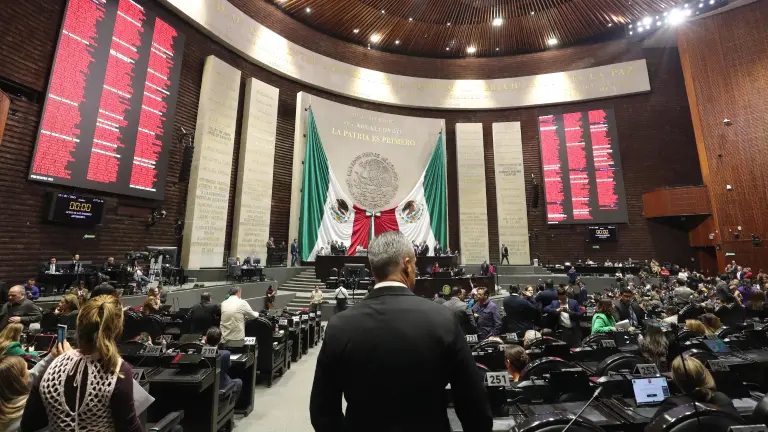 La Cámara de Diputados recibió las carpetas con las firmas de apoyo a la iniciativa “Salvemos la Democracia”.