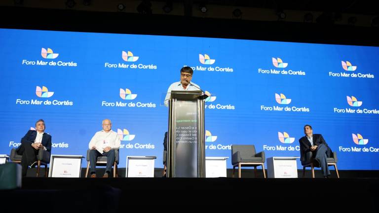 Encuentro en el Foro Mar de Cortés.