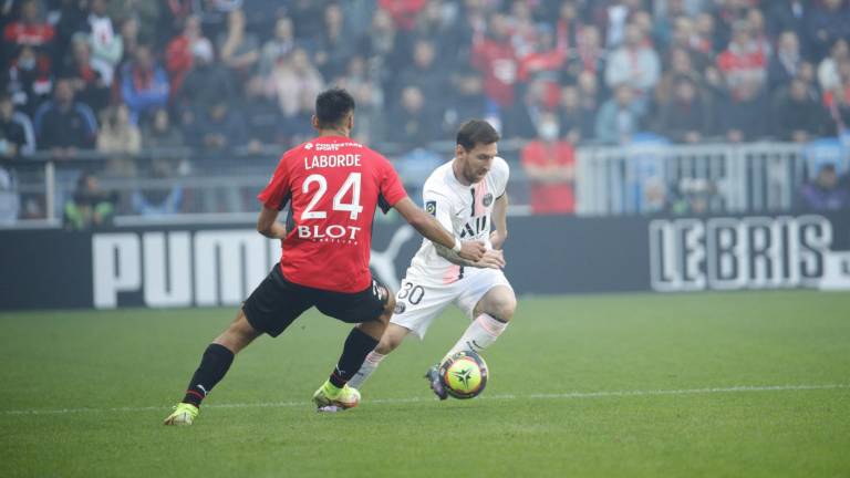 Messi y el PSG sufren su primera derrota al caer 2-0 ante Rennes en la liga francesa