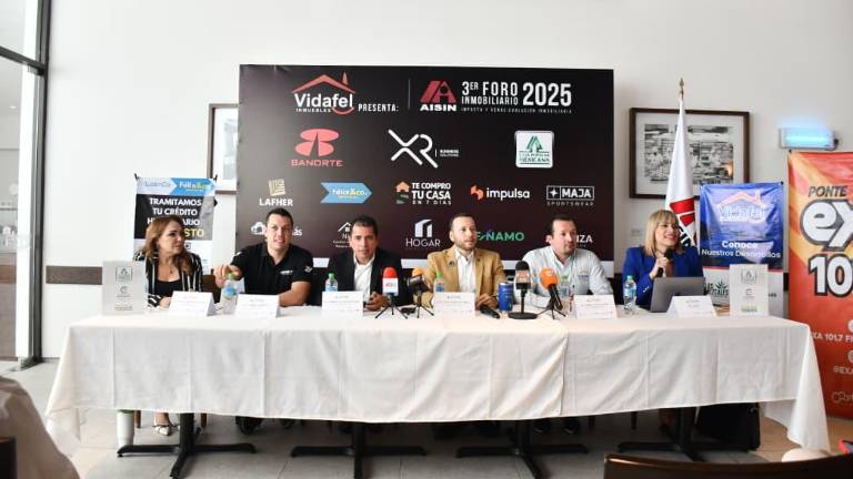 Anuncio del Tercer Foro Inmobiliario 2025 en Culiacán, “Impacta y Vende”.