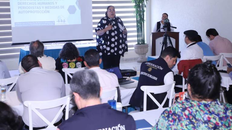 Jhenny Judith Bernal Arellano, directora del Instituto para la Protección de persoans Defensoras de Derechos Humanos y Periodistas de Sinaloa, señala que van en aumento las campañas de desprestigio hacia periodistas y defensores de derechos humanos.