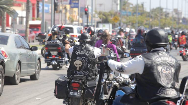 Motociclistas llegaron a Mazatlán desde distintos puntos de la República Mexicana.