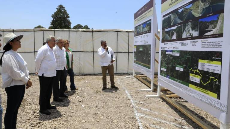 La ceremonia del arranque del programa en Chihuahua.