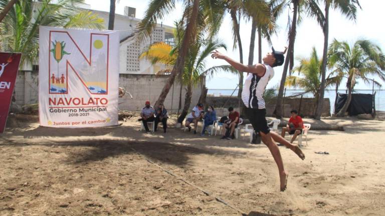 Inauguran Primer Torneo de Voleibol de Playa IMDEN Altata 2021
