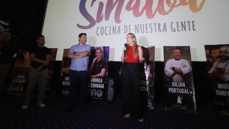 Los protagonistas y realizadores de la docuserie.