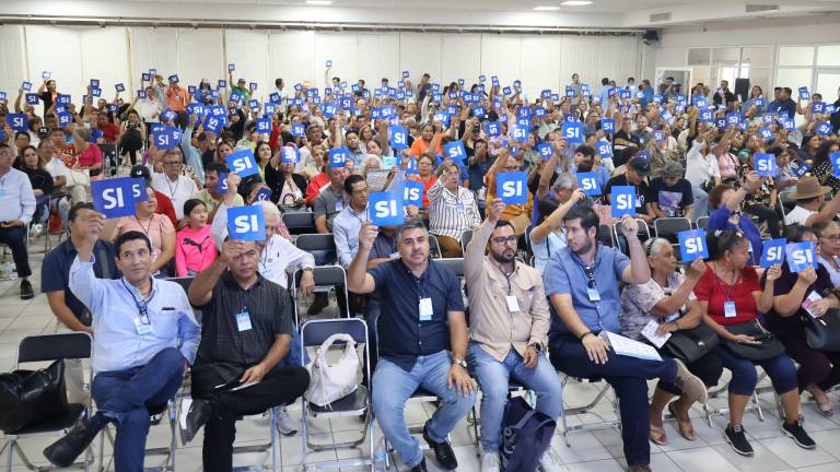 Reunión de la asamblea estatal del PAN.