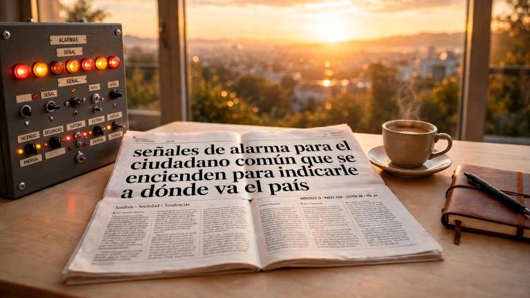 Las señales encendidas.