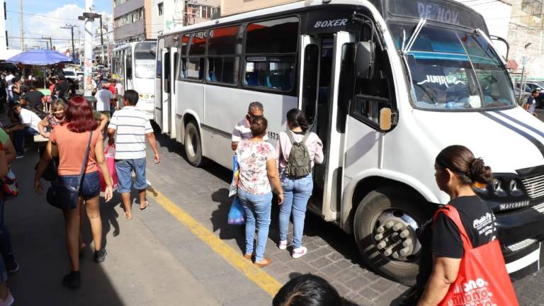 Se reducirá la circulación de camiones urbanos en Mazatlán durante Navidad