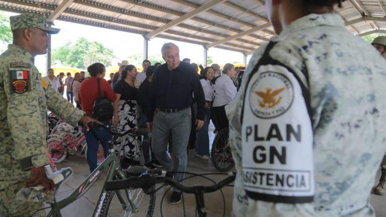 El sábado 12 de agosto el Gobernador Rubén Rocha Moya visitó el poblado San José de las Delicias para llevar apoyos.