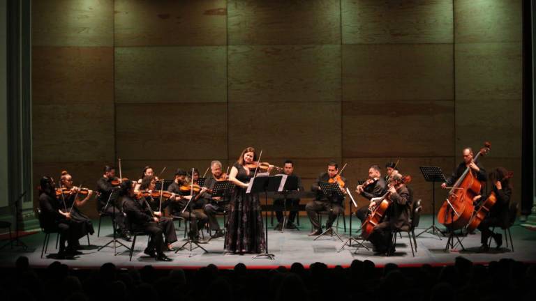 La violinista Nina Farvarshchuk y la Camerata Mazatlán presentan ‘Las Cuatro Estaciones’, de Antonio Vivaldi, en el Teatro Ángela Peralta.