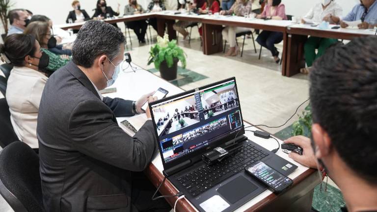 Reunión de Comisiones unidas del Congreso del Estado