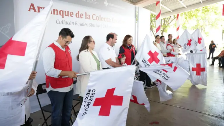 La SEPyC y la Cruz Roja en Sinaloa ponen en marcha la colecta escolar en Sinaloa.