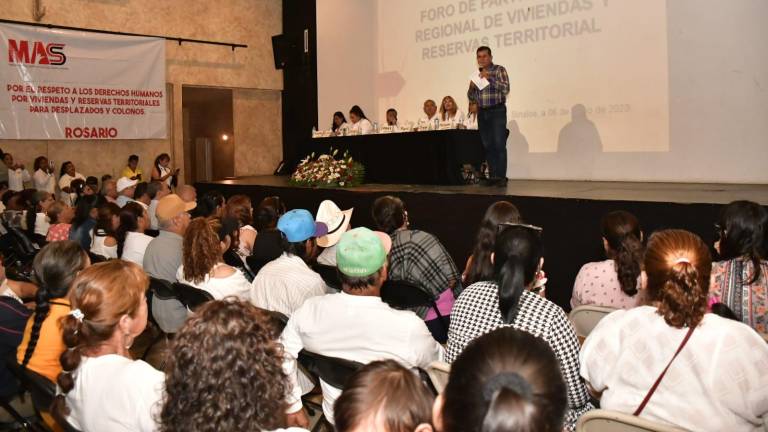 En Mazatlán se llevó a cabo este fin de semana el Primer Foro por el Derecho Humano a la Vivienda, donde se discutió esta problemática.