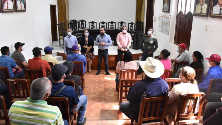 Alcalde de Concordia se reúne con síndicos y comisarios del municipio