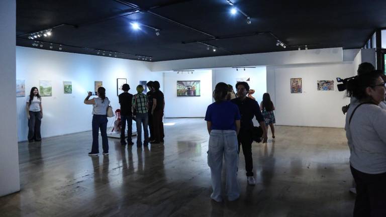 La expo se exhibe en la Galería de Arte Álvaro Blancarte.