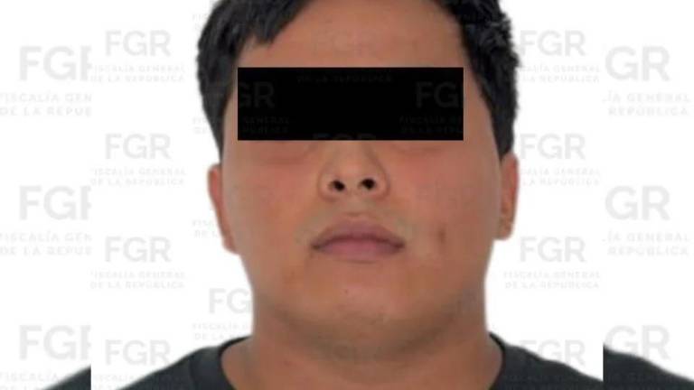 Jesús Abraham García Perales, alias “El Talibán”, presunto integrante de la facción criminal Los Chapitos, relacionada con el secuestro y la muerte de 10 mineros en La Concordia, Sinaloa.