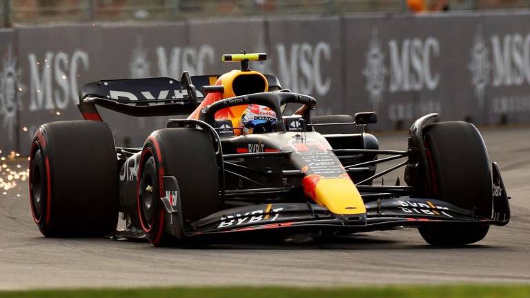 Checo Pérez saldrá tercero en GP de Australia; Leclerc y Verstappen, uno y dos