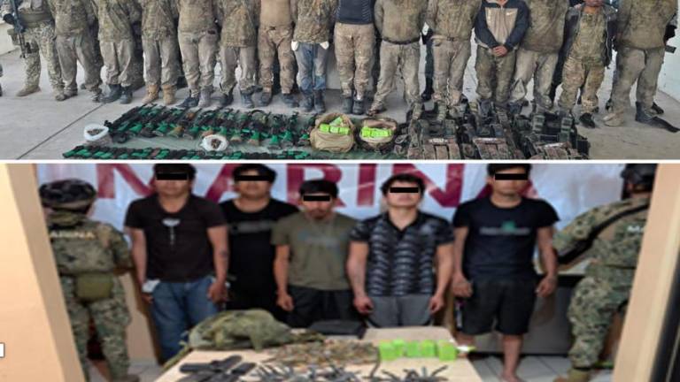 Un total de 19 civiles detenidos dejaron los operativos militares del domingo en Escuinapa.