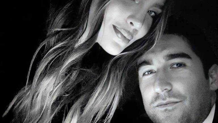 Belinda junto al empresario Gonzalo Hevia Baillères.