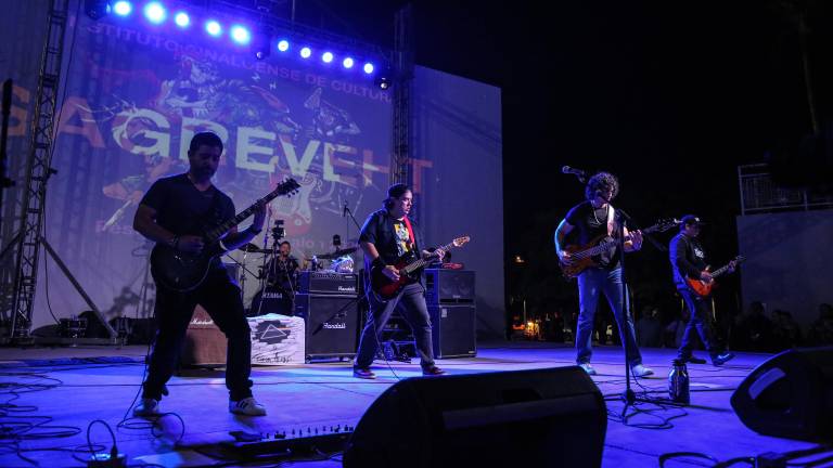Con cuatro bandas estatales abrieron fuerte el Festival de Rock Sinaloa 2025 en su edición 26.
