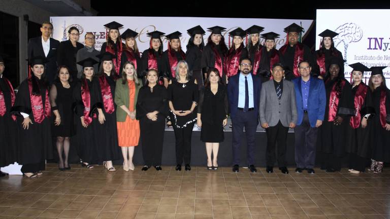 Una nueva generación de egresados despide el Instituto de Neurociencias y Educación de Sinaloa.