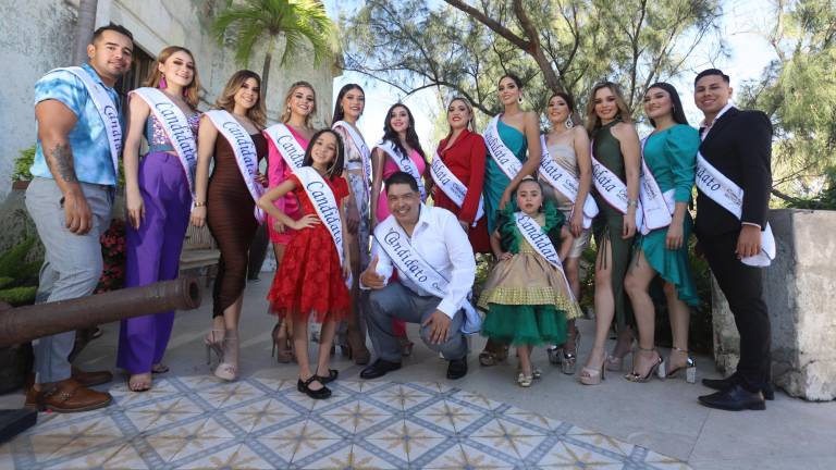Candidatas y Candidatos al Cortejo Real del Carnaval de Mazatlán