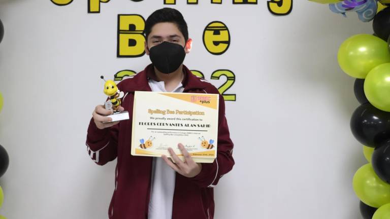 Muestran su talento en el Spelling Bee en el Colegio Sebec