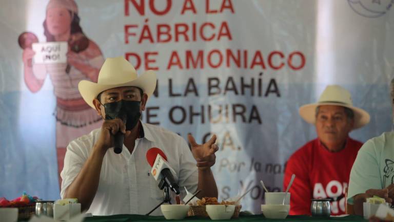 Movimiento ‘Aquí NO’, desde Mazatlán, pide que no se entregue permiso para instalar Planta de Amoniaco en Topolobampo