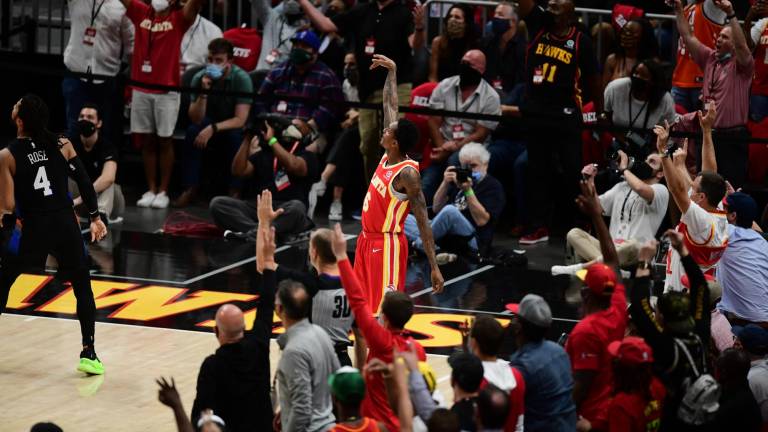 Los Hawks de Atlanta están cerca de avanzar a la siguiente ronda de la postemporada de la NBA.